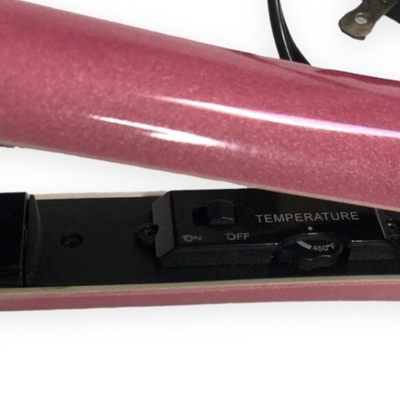 Tru Beauty Pink Ceramic Hair Straightener - Picture 4 of 4
